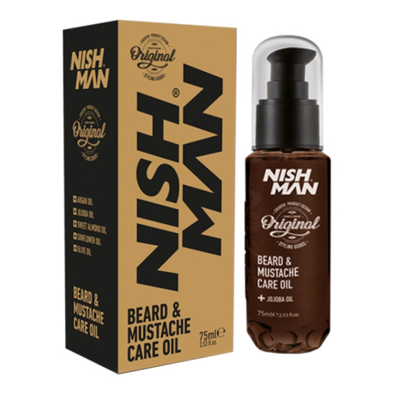 NISHMAN Beard & Mustache Care Oil 75ml