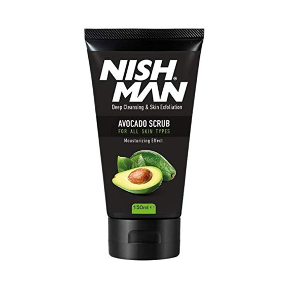 NISHMAN Avocado Scrub Face Cleansing Cream 150ml