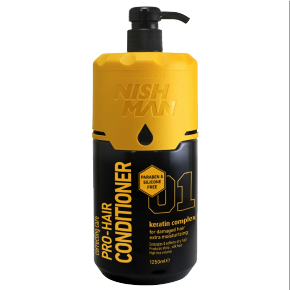 NISHMAN 01 Pro-Hair Keratin Complex Conditioner 1250ml