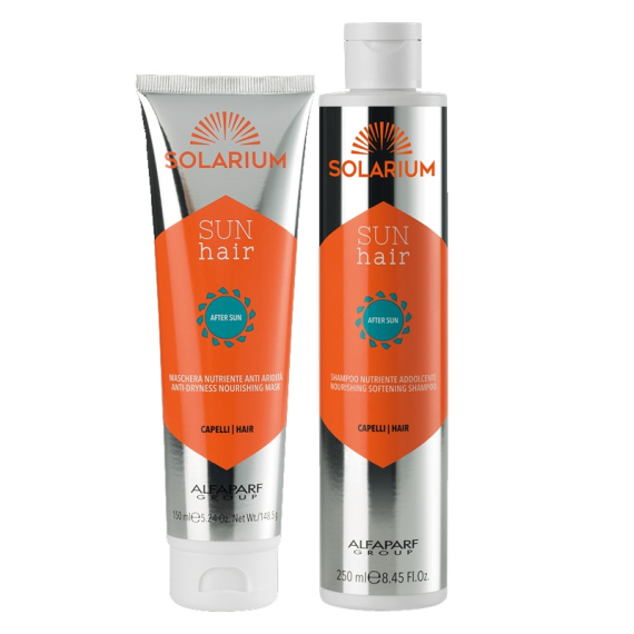 ALFAPARF MILANO Kit Solarium Sun Hair Shampoo 250ml + Maschera 150ml