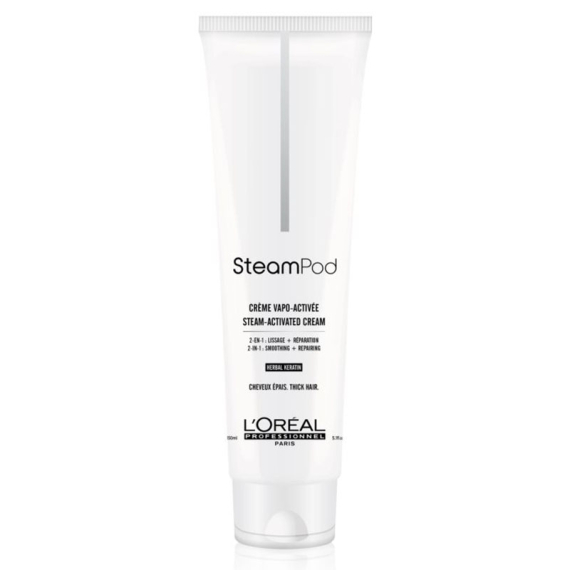 L'OREAL SteamPod Crema Lisciante Per Capelli Grossi 150ml