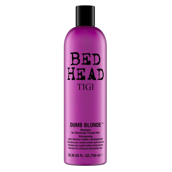 TIGI Bed Head Dumb Blonde Treated Hair Shampoo 750ml